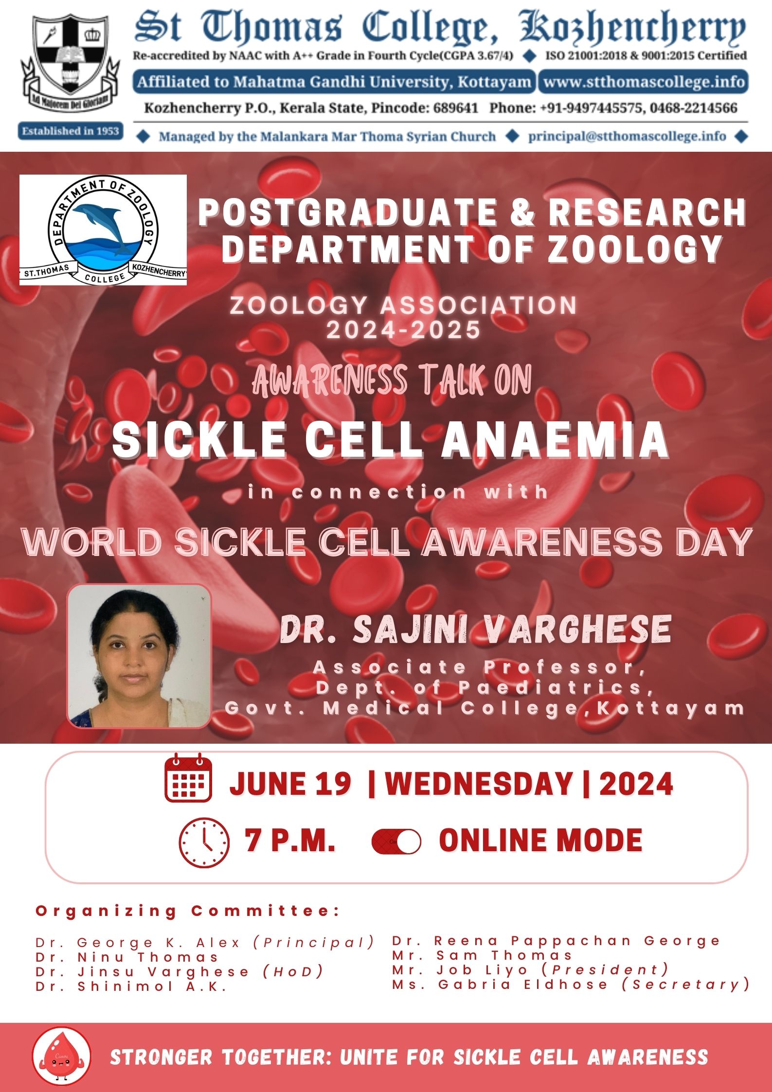 Awareness talk on Sickle Cell Anaemia